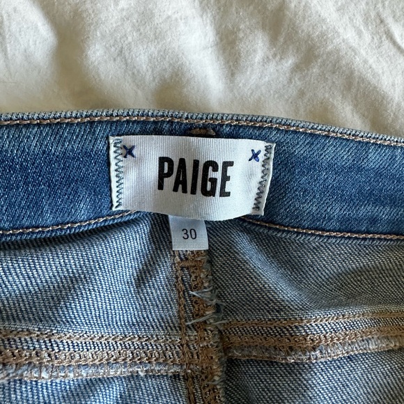 PAIGE Hoxton Crop Jeans - Size 30 - Picture 6 of 8